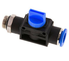 3/2-Wege-Absperr-Handventil 12 mm - G3/8'' Kunststoff/Messing Gewindeseitige Entlüftung