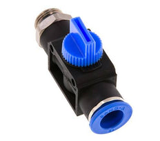 3/2-Wege-Absperr-Handventil 12 mm - G3/8'' Kunststoff/Messing Gewindeseitige Entlüftung