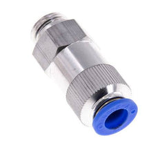 Push-In-Rückschlagventil 12mm & G1/2'' Außengewinde Aluminium 0,2-10bar (3-145psi) Gewinde-Schlauch
