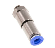 8mm & G1/8'' Schnelldrehgelenk Einsteck-Außengewinde Vernickeltes Messing/PBT NBR Drehbar
