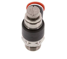 Durchflussregelung Schalldämpfer Meter-In-Winkelstück 10 mm - G3/8'' Messing/PA 66