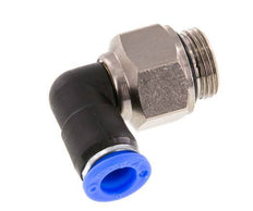 8mm & G3/8'' Winkel-Drehgelenk Einsteck-Außengewinde Vernickeltes Messing/PBT NBR Drehbar