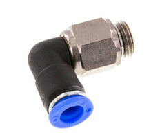 8mm & G1/4'' Winkel-Drehgelenk Einsteck-Außengewinde Vernickeltes Messing/PBT NBR Drehbar