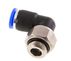 10mm & G3/8'' Winkel-Drehgelenk Einsteck-Außengewinde Vernickeltes Messing/PBT NBR Drehbar