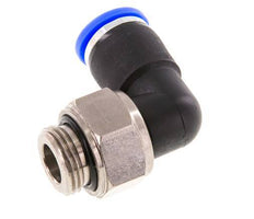 10mm & G3/8'' Winkel-Drehgelenk Einsteck-Außengewinde Vernickeltes Messing/PBT NBR Drehbar
