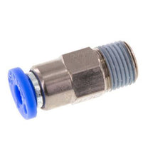 Push-In-Rückschlagventil 4mm & R1/8'' Außengewinde Messing/PBT 0,2-10bar (3-145psi) Schlauchgewinde
