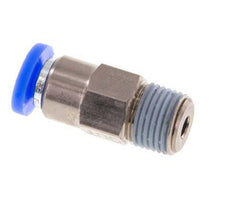 Push-In-Rückschlagventil 4mm & R1/8'' Außengewinde Messing/PBT 0,2-10bar (3-145psi) Schlauchgewinde