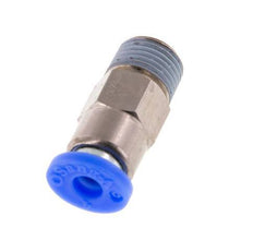 Push-In-Rückschlagventil 4mm & R1/8'' Außengewinde Messing/PBT 0,2-10bar (3-145psi) Schlauchgewinde