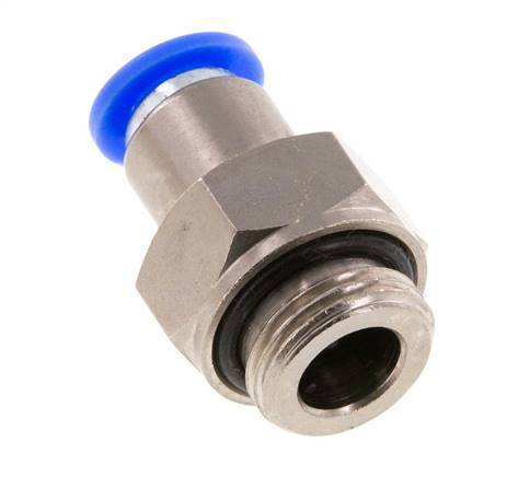 Steckverschraubung 8mm & G3/8'' Außengewinde Selbstverriegelung Messing/PBT 0-10bar (0-145psi)