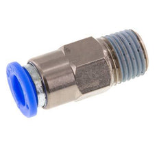 Steckverschraubung 8mm & R1/4'' männlich Selbstsichernd Messing/PBT 0-10bar (0-145psi) [2 Stück]