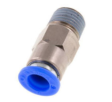 Steckverschraubung 8mm & R1/4'' männlich Selbstsichernd Messing/PBT 0-10bar (0-145psi) [2 Stück]