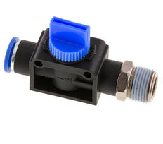 3/2-Wege-Absperr-Handventil 10 mm - R3/8'' Kunststoff/Messing Rohrseitige Entlüftung
