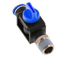 3/2-Wege-Absperr-Handventil 10 mm - R3/8'' Kunststoff/Messing Rohrseitige Entlüftung