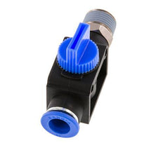 3/2-Wege-Absperr-Handventil 10 mm - R3/8'' Kunststoff/Messing Rohrseitige Entlüftung