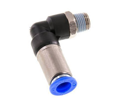 Steckverschraubung 10mm & R1/4'' männlich Selbstsicherndes Winkelstück Messing/PBT 0-10bar (0-145psi)