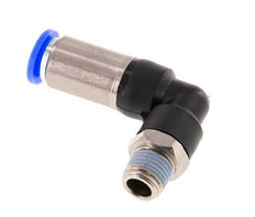 Steckverschraubung 10mm & R1/4'' männlich Selbstsicherndes Winkelstück Messing/PBT 0-10bar (0-145psi)
