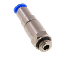 6mm & G1/4'' Schnelldrehgelenk Einsteck-Außengewinde Vernickeltes Messing/PBT NBR Drehbar