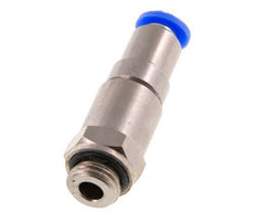 6mm & G1/4'' Schnelldrehgelenk Einsteck-Außengewinde Vernickeltes Messing/PBT NBR Drehbar