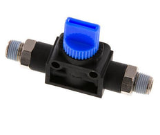 3/2-Wege-Absperr-Handventil R1/8'' Kunststoff/Messing