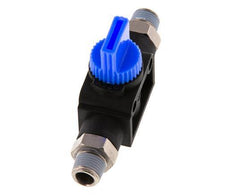 3/2-Wege-Absperr-Handventil R1/8'' Kunststoff/Messing