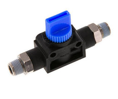 3/2-Wege-Absperr-Handventil R1/8'' Kunststoff/Messing