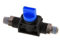 3/2-Wege-Absperr-Handventil R1/8'' Kunststoff/Messing