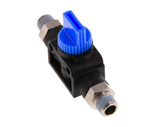3/2-Wege-Absperr-Handventil R1/8'' Kunststoff/Messing