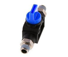 3/2-Wege-Absperr-Handventil R1/8'' Kunststoff/Messing