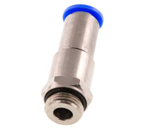12mm & G1/2'' Schnelldrehgelenk Einsteck-Außengewinde Vernickeltes Messing/PBT NBR Drehbar
