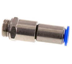 12mm & G1/2'' Schnelldrehgelenk Einsteck-Außengewinde Vernickeltes Messing/PBT NBR Drehbar