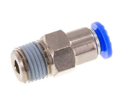 Push-In-Rückschlagventil 6mm & R1/4'' Außengewinde Messing/PBT 0,2-10bar (3-145psi) Schlauchgewinde