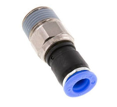 8mm & R3/8'' Drehgelenk Einsteck-Außengewinde Vernickeltes Messing/PBT NBR Drehbar