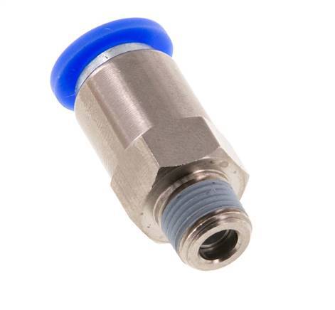 Push-In-Rückschlagventil 8mm & R1/8'' Außengewinde Messing/PBT 0,2-10bar (3-145psi) Schlauchgewinde