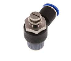 Durchflussregelungs-Schalldämpfer Abflusswinkel 12 mm - R1/2'' Messing/PA 66