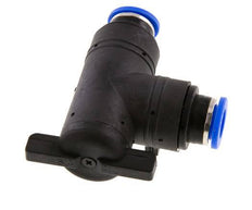 2-Wege-Winkel-Kugelhahn 10 mm Kunststoff/Messing