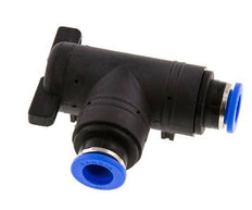 2-Wege-Winkel-Kugelhahn 10 mm Kunststoff/Messing