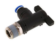 2-Way Elbow Ball Valve 6 mm - R3/8'' Plastic/Brass
