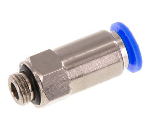 Push-In-Rückschlagventil 8mm & G1/8'' Außengewinde Messing/PBT 0,2-10bar (3-145psi) Schlauchgewinde