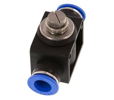 Drosselschalldämpfer gerade 12 mm Messing/PA 66