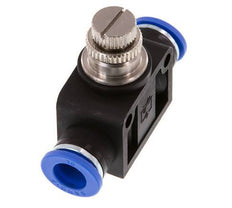 Drosselschalldämpfer gerade 10 mm Messing/PA 66