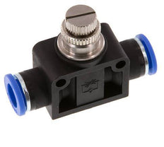 Drosselschalldämpfer gerade 10 mm Messing/PA 66