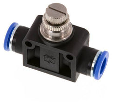 Drosselschalldämpfer gerade 10 mm Messing/PA 66