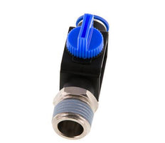 3/2-Wege-Absperr-Handventil 10 mm - R1/2'' Kunststoff/Messing Rohrseitige Entlüftung