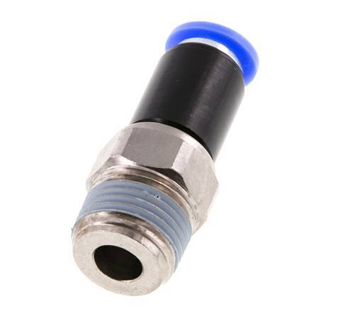 10mm & R1/2'' Drehgelenk Einsteck-Außengewinde Vernickeltes Messing/PBT NBR Drehbar