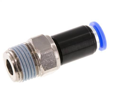10mm & R1/2'' Drehgelenk Einsteck-Außengewinde Vernickeltes Messing/PBT NBR Drehbar