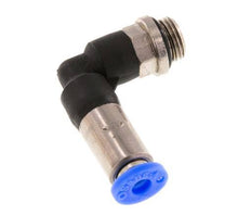Steckverschraubung 4mm & G1/8'' männlich Selbstsichernder Winkel Messing/PBT 0-10bar (0-145psi) [2 Stück]