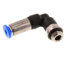Steckverschraubung 4mm & G1/8'' männlich Selbstsichernder Winkel Messing/PBT 0-10bar (0-145psi) [2 Stück]