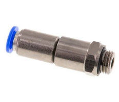 8mm & G1/4'' Schnelldrehgelenk Einsteck-Außengewinde Vernickeltes Messing/PBT NBR Drehbar