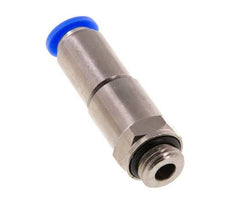 8mm & G1/4'' Schnelldrehgelenk Einsteck-Außengewinde Vernickeltes Messing/PBT NBR Drehbar