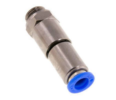 8mm & G1/4'' Schnelldrehgelenk Einsteck-Außengewinde Vernickeltes Messing/PBT NBR Drehbar